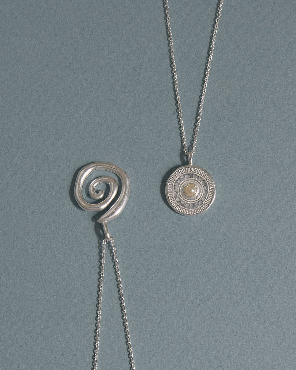 SOLACE COIN NECKLACE (STERLING SILVER) IMAGE 2