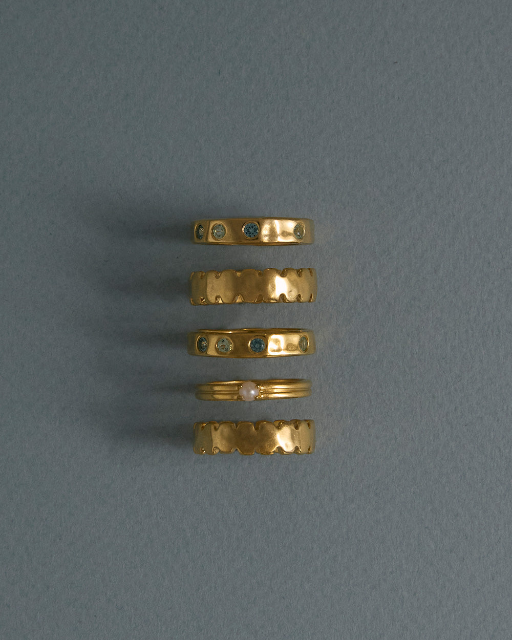 SOLACE PEARL RING (18K GOLD VERMEIL) IMAGE 3