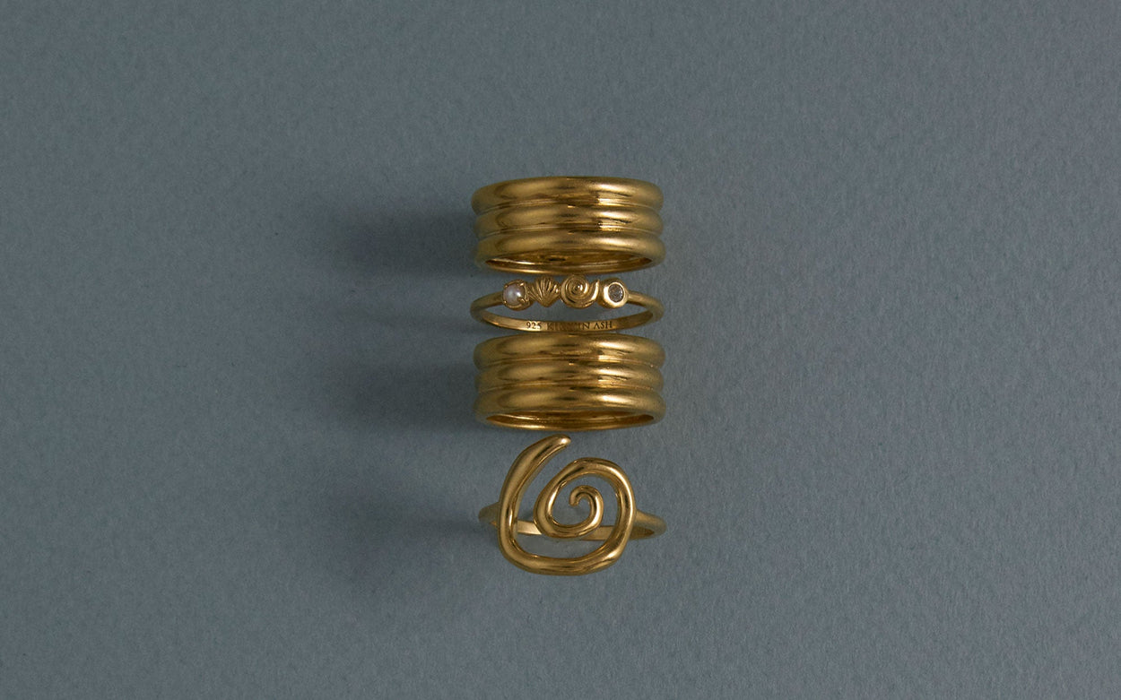 SHORESIDE RING (18K GOLD VERMEIL) IMAGE 5