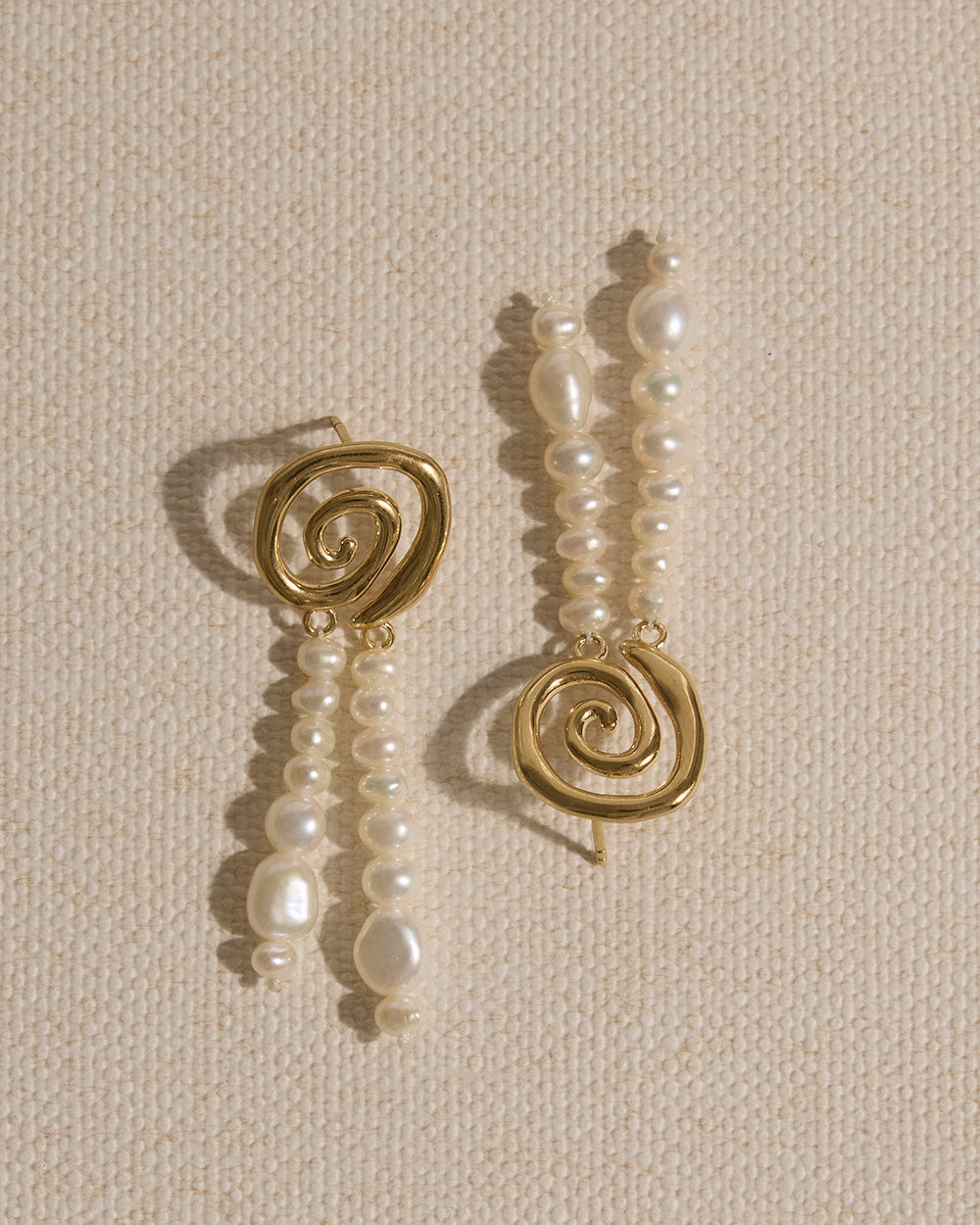 SWEET ESCAPE EARRINGS (18K GOLD PLATED) IMAGE 3