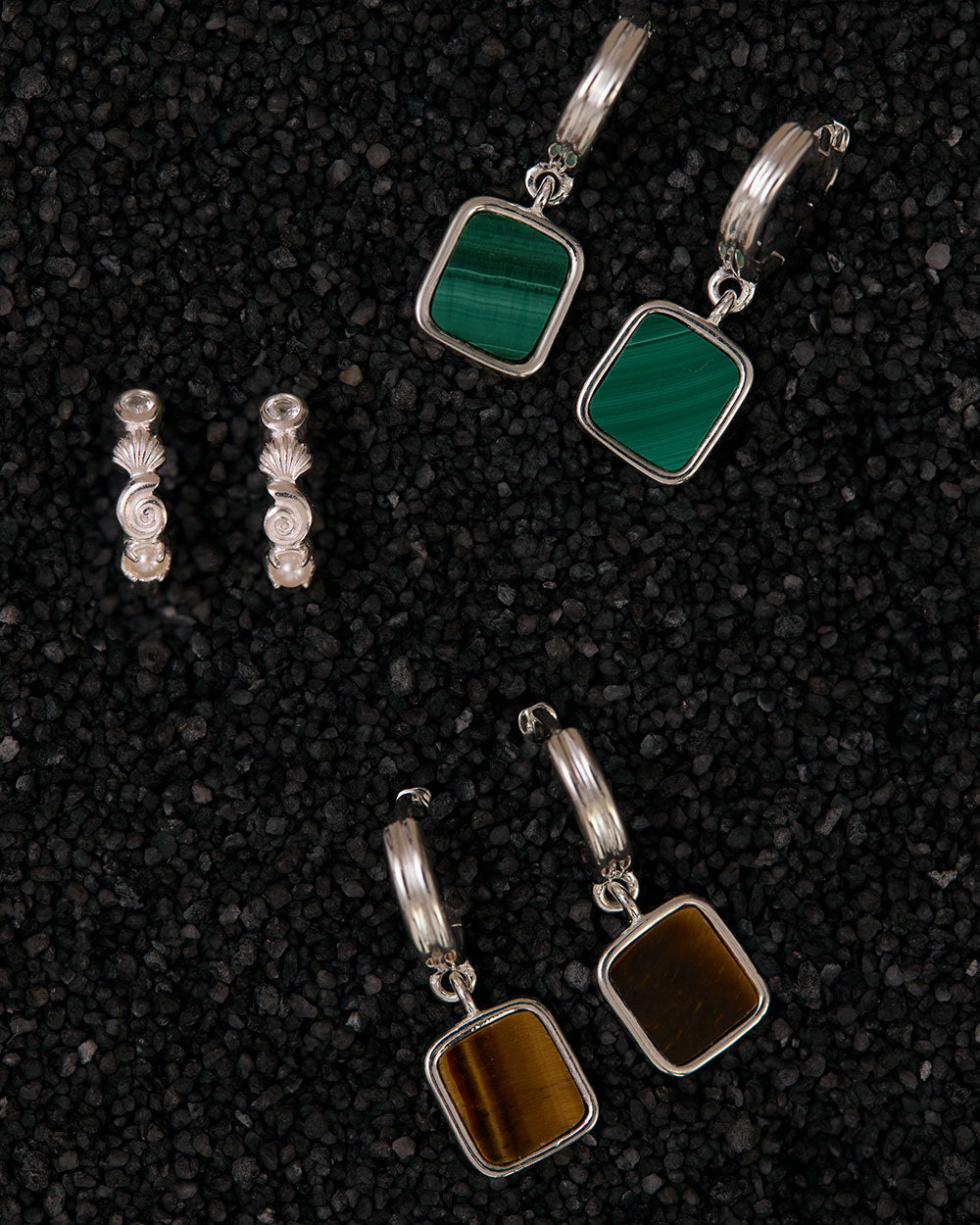 SHORESIDE HOOPS (STERLING SILVER) IMAGE 5