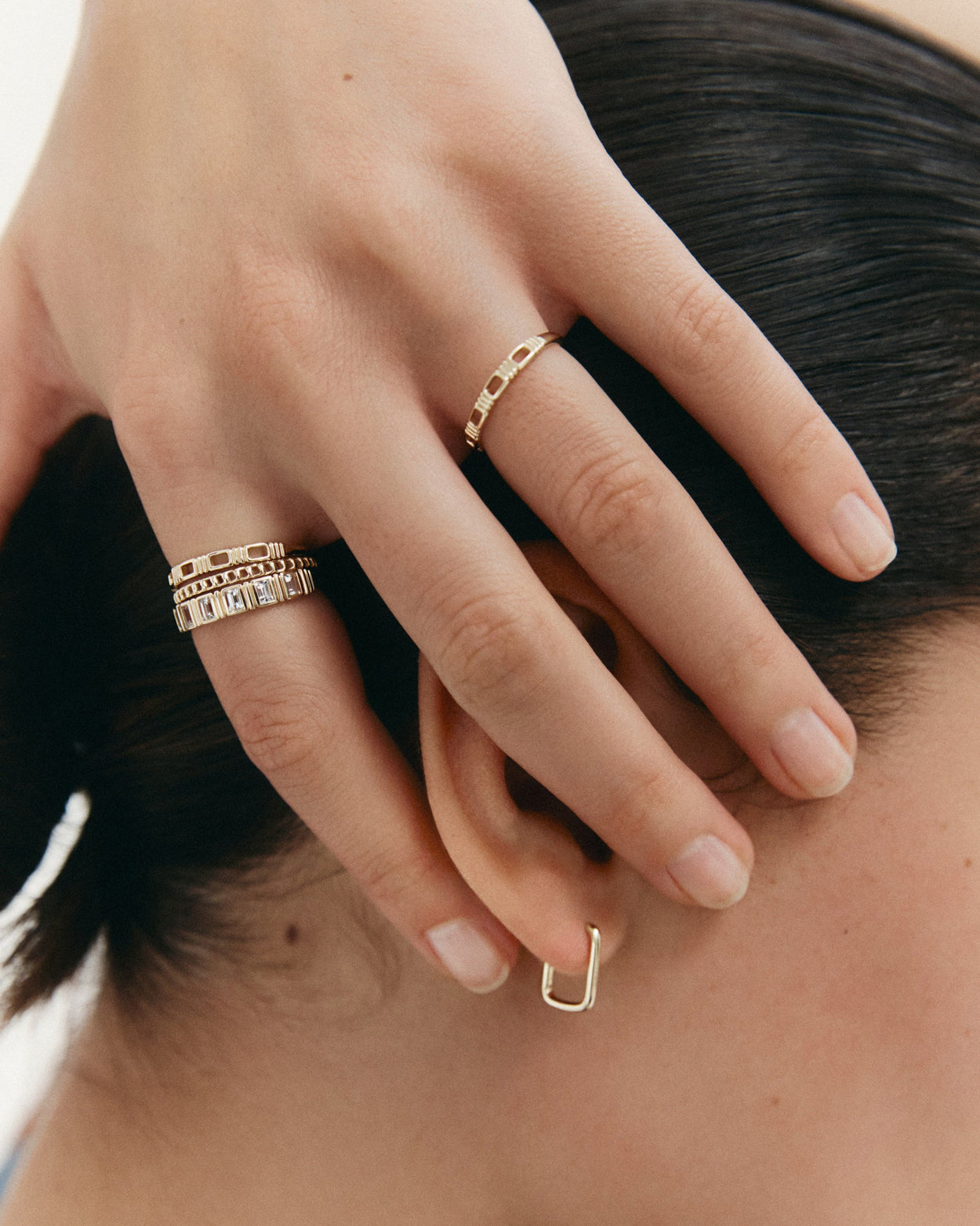 ELEMENTAL CHAIN RING (9K GOLD) IMAGE 6