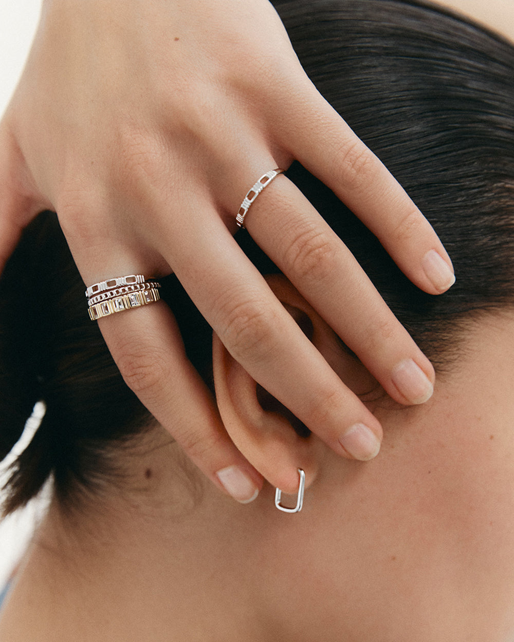 ELYSIUM CHAIN RING (STERLING SILVER) IMAGE 2