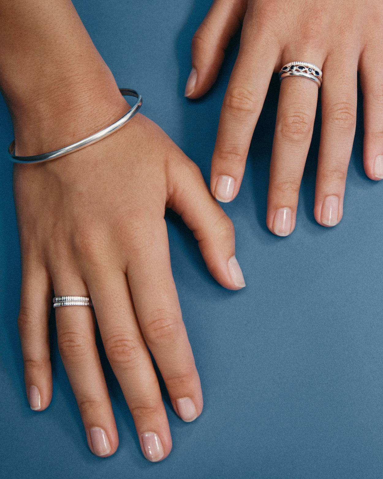 INDIGO RING (STERLING SILVER) IMAGE 3