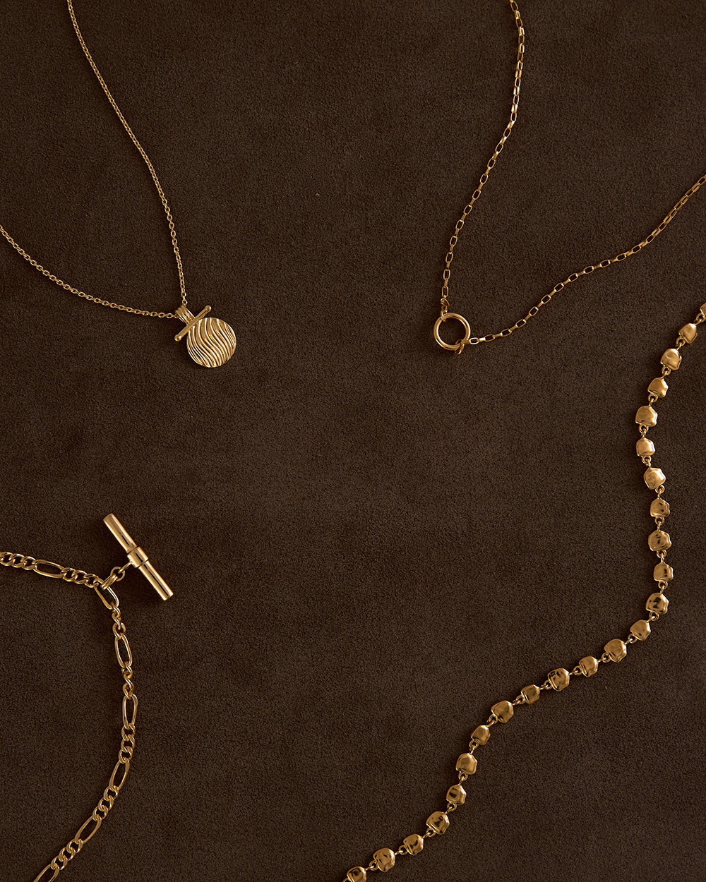 STILLNESS NECKLACE (18K GOLD PLATED) IMAGE 4