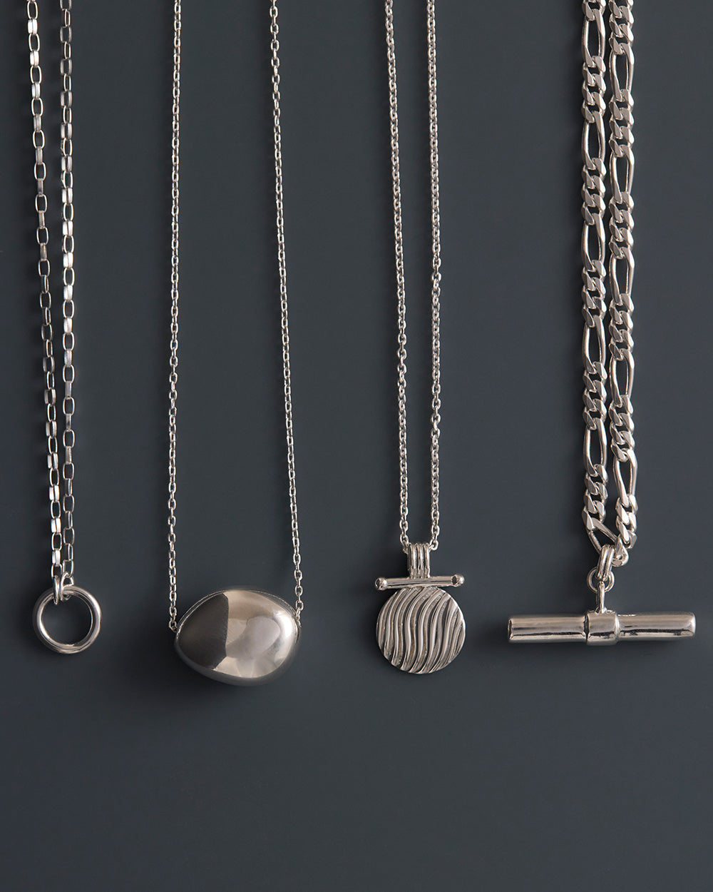 STILLNESS NECKLACE (STERLING SILVER) IMAGE 2