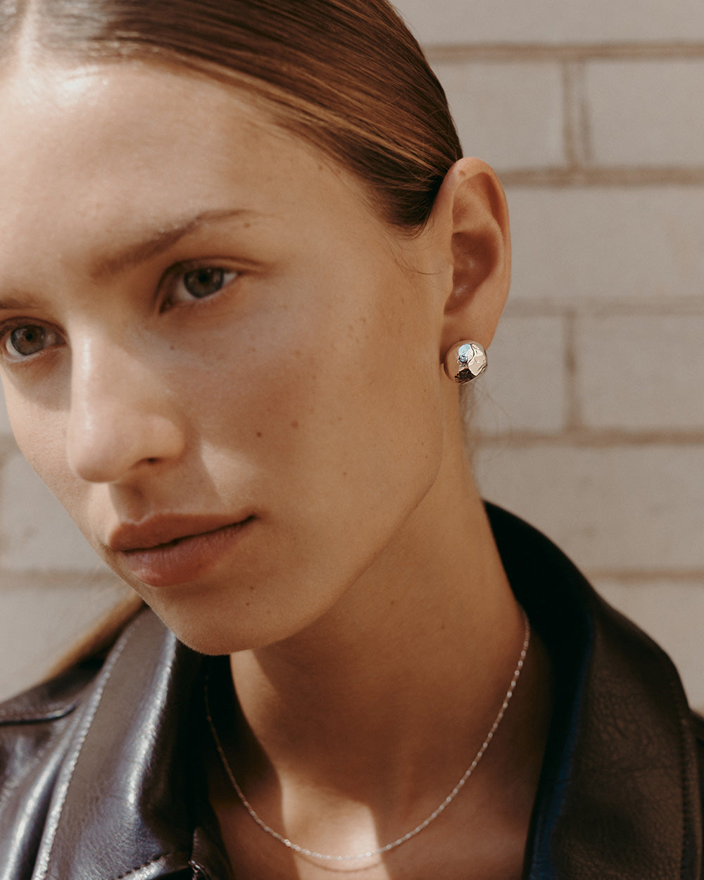 WITHIN MOTION OVERSIZED STUDS (STERLING SILVER) IMAGE 2