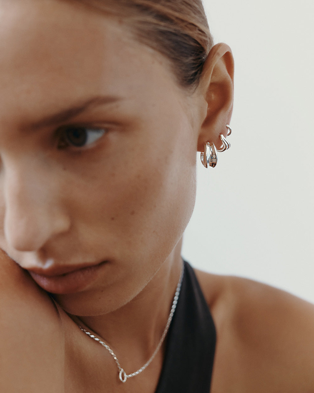 STILLNESS NECKLACE (STERLING SILVER) IMAGE 3