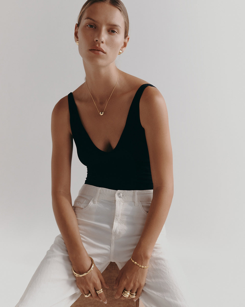 WITHIN MOTION NECKLACE (18K GOLD PLATED) IMAGE 6