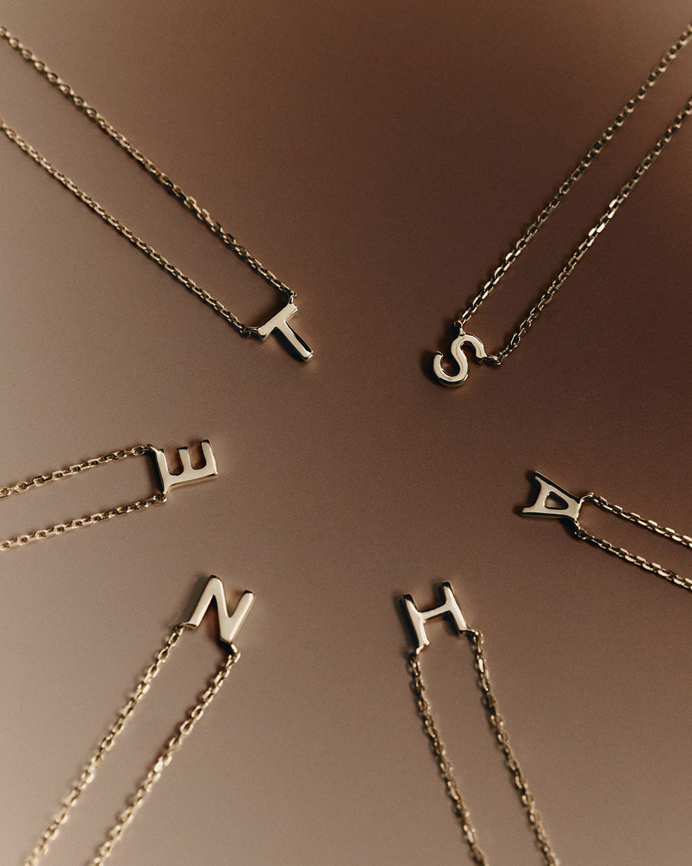 PETITE INITIAL NECKLACE (9K GOLD) IMAGE 6