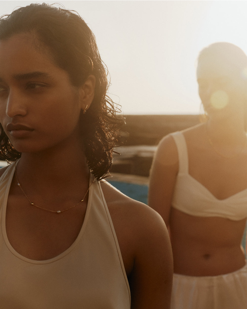 ARISE HOOPS (18K GOLD PLATED) IMAGE 3