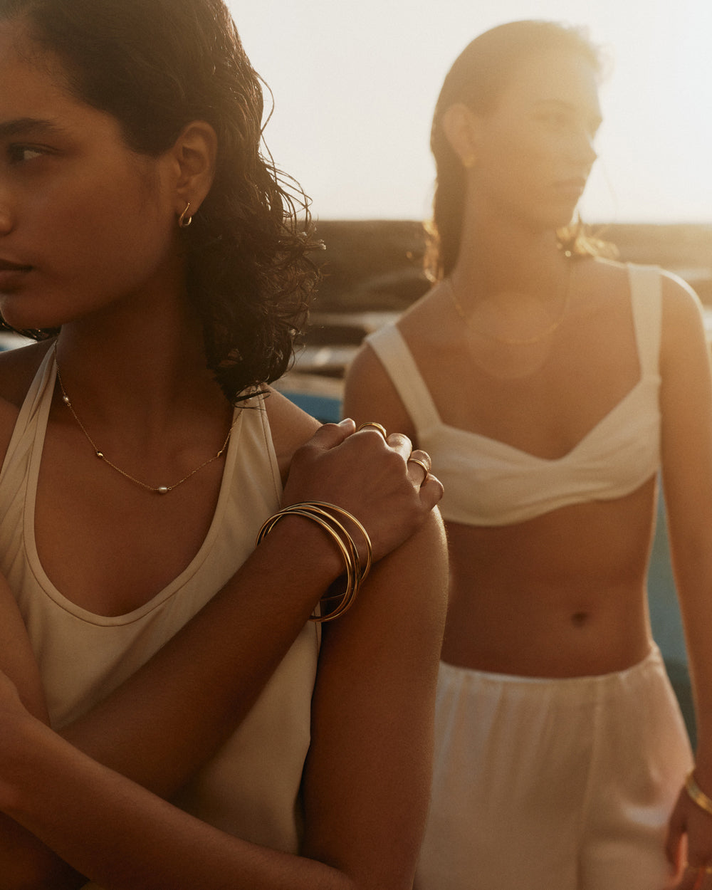 MARIS NECKLACE (18K GOLD VERMEIL) IMAGE 3