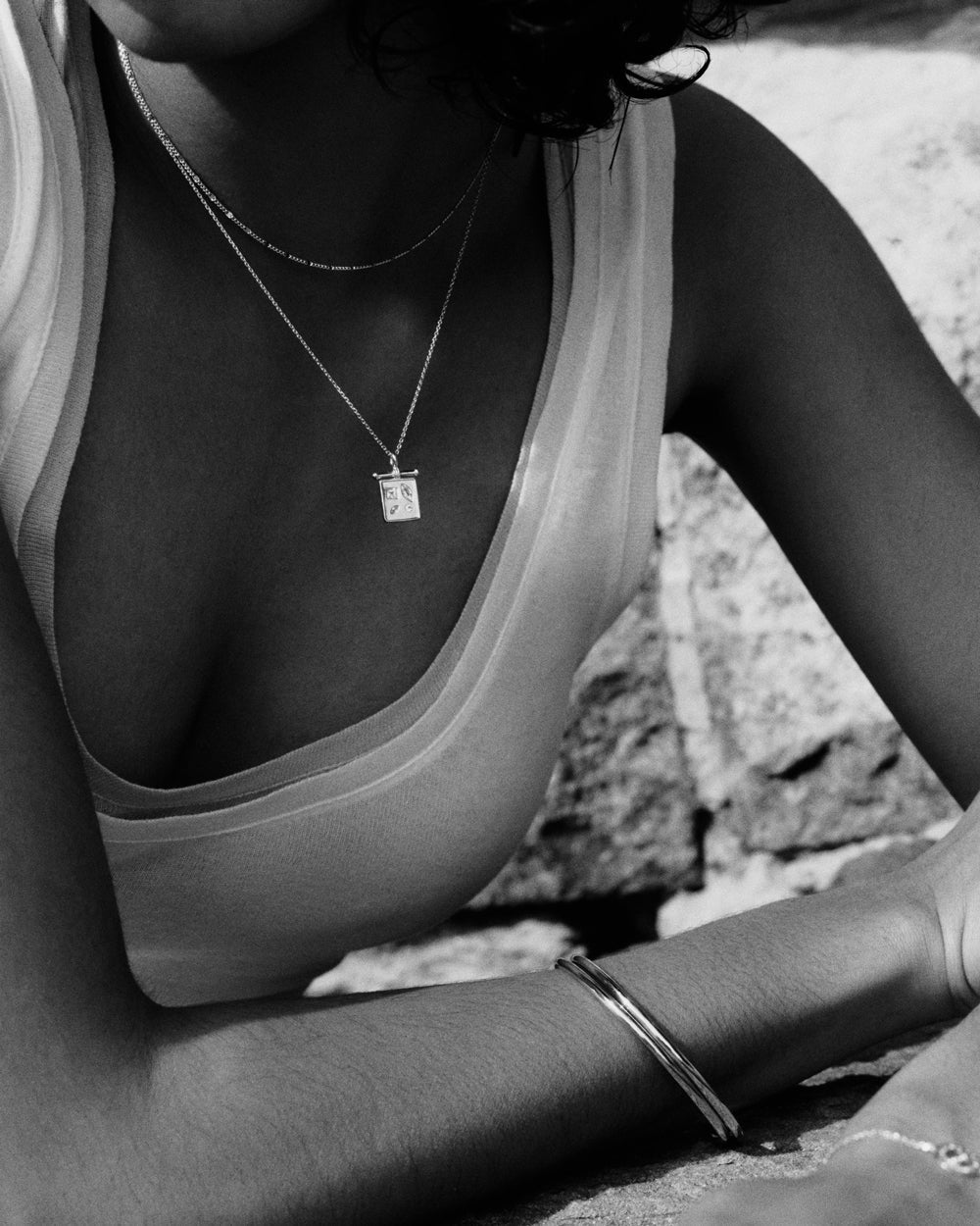 PLACE PENDANT NECKLACE (STERLING SILVER) IMAGE 2