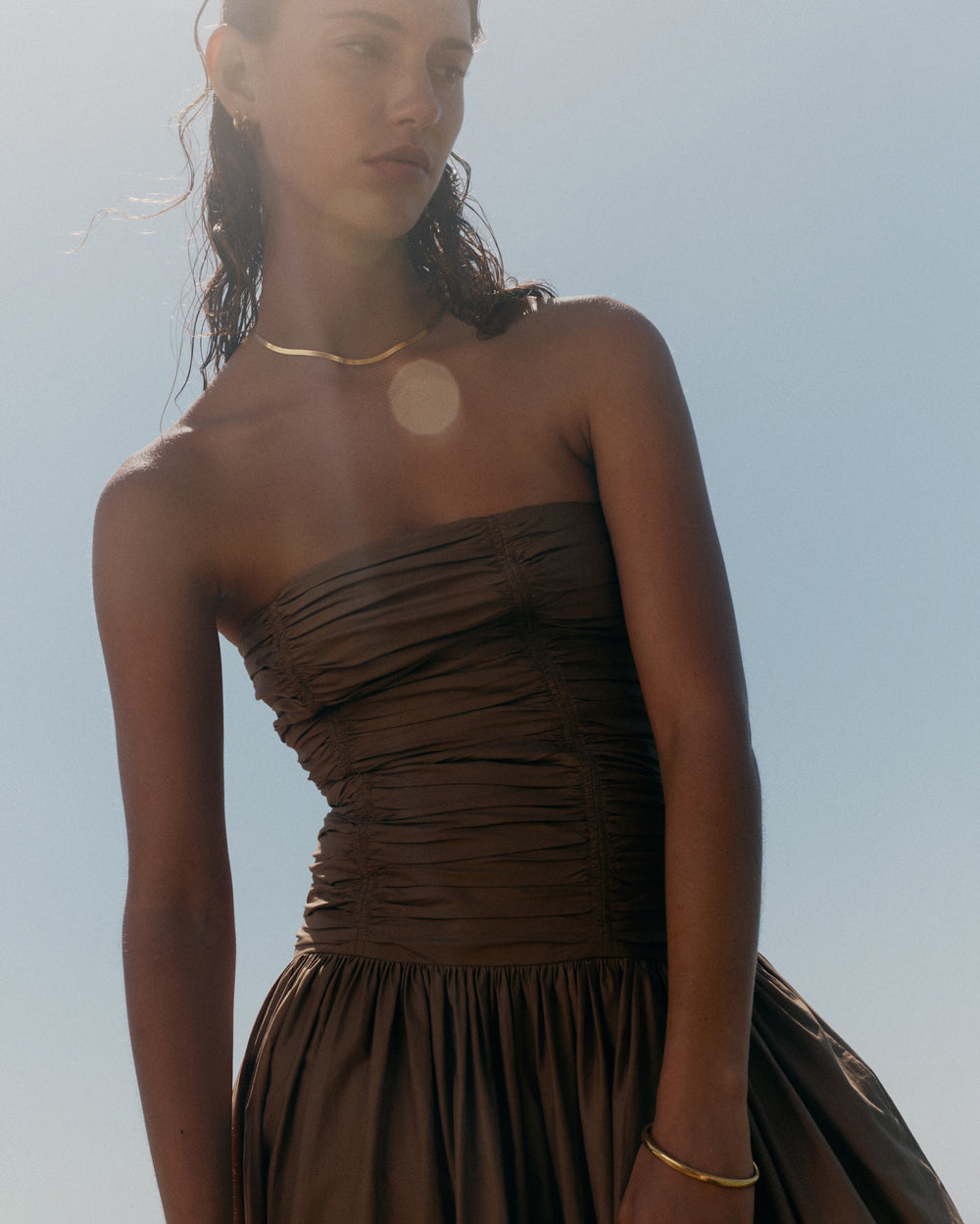 GLOW HOOPS SMALL (18K GOLD PLATED)