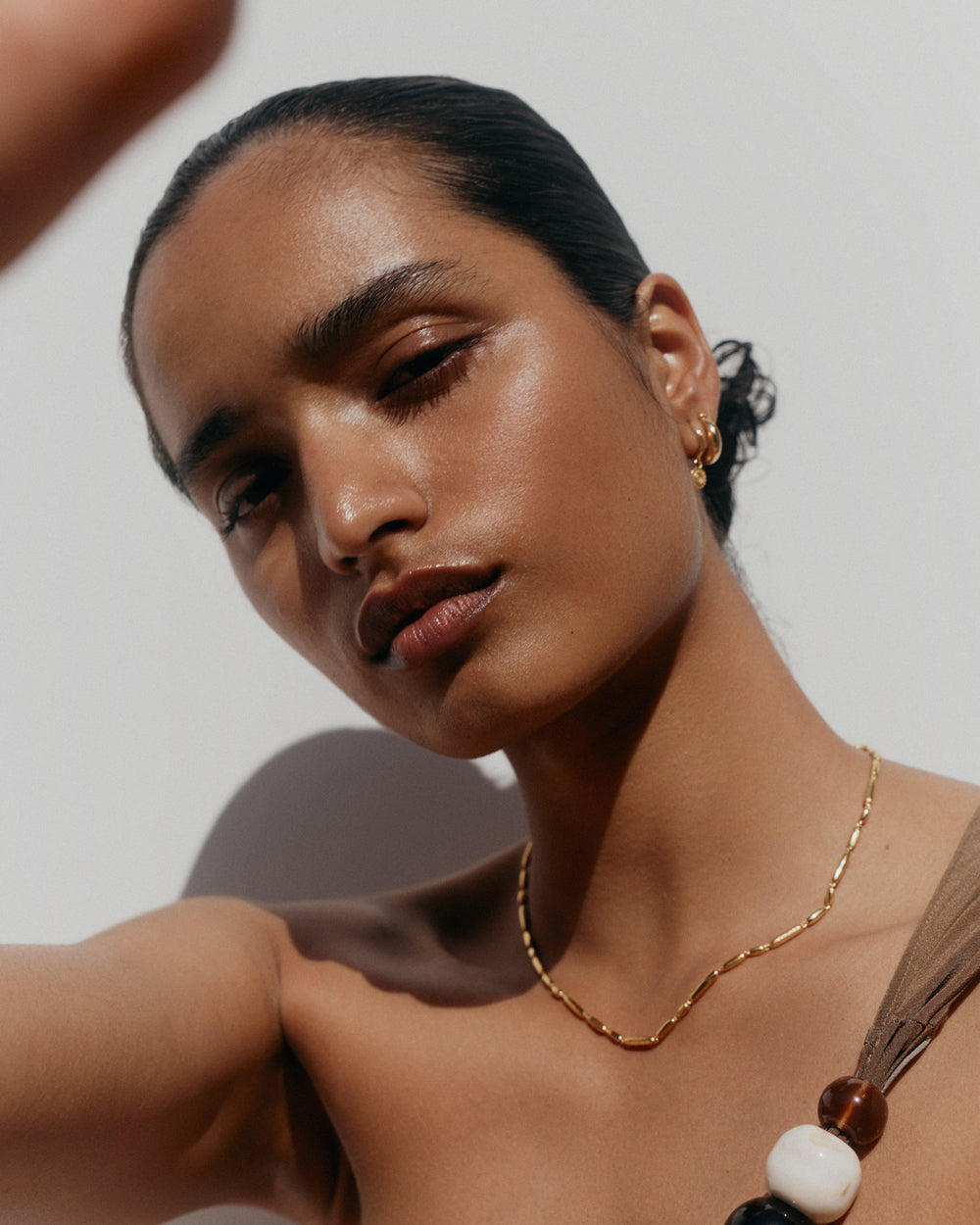 GLOW HOOPS SMALL (18K GOLD PLATED)