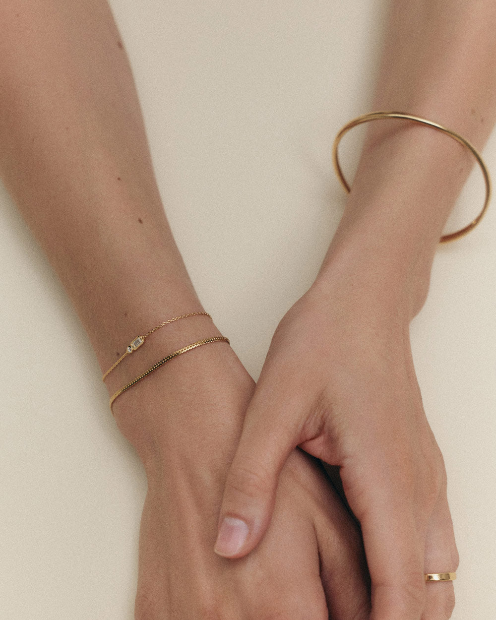 VANTAGE TOPAZ BRACELET (18K GOLD VERMEIL)