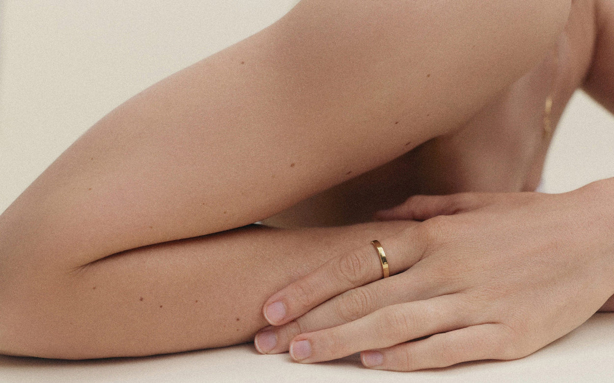 CONTOUR RING (18K GOLD VERMEIL)