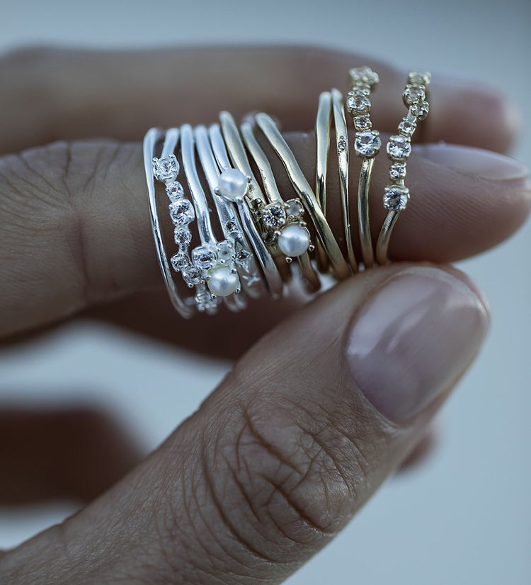 EBB AND FLOW DIAMOND RING (9K GOLD) IMAGE 2