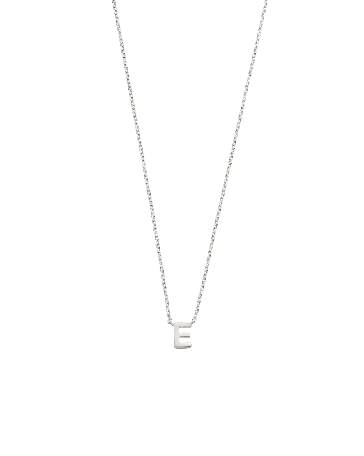 PETITE INITIAL NECKLACE (STERLING SILVER) IMAGE 10