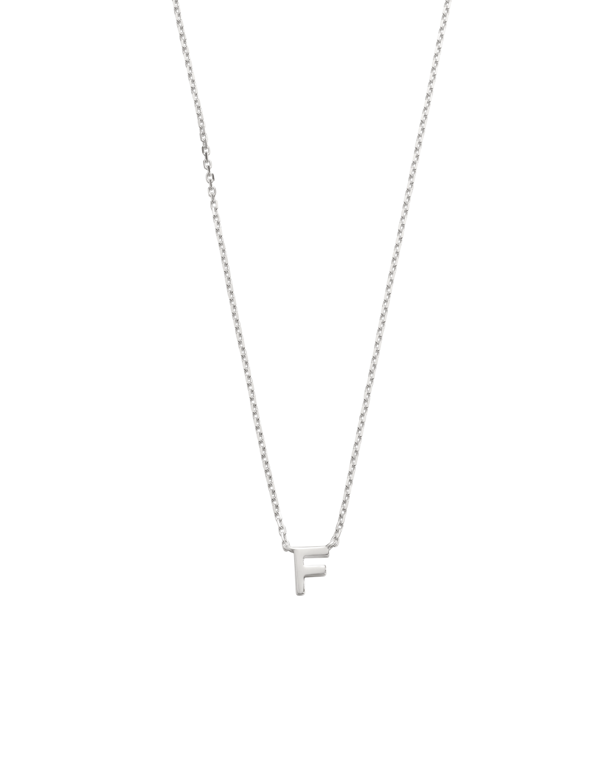 PETITE INITIAL NECKLACE (STERLING SILVER) IMAGE 11