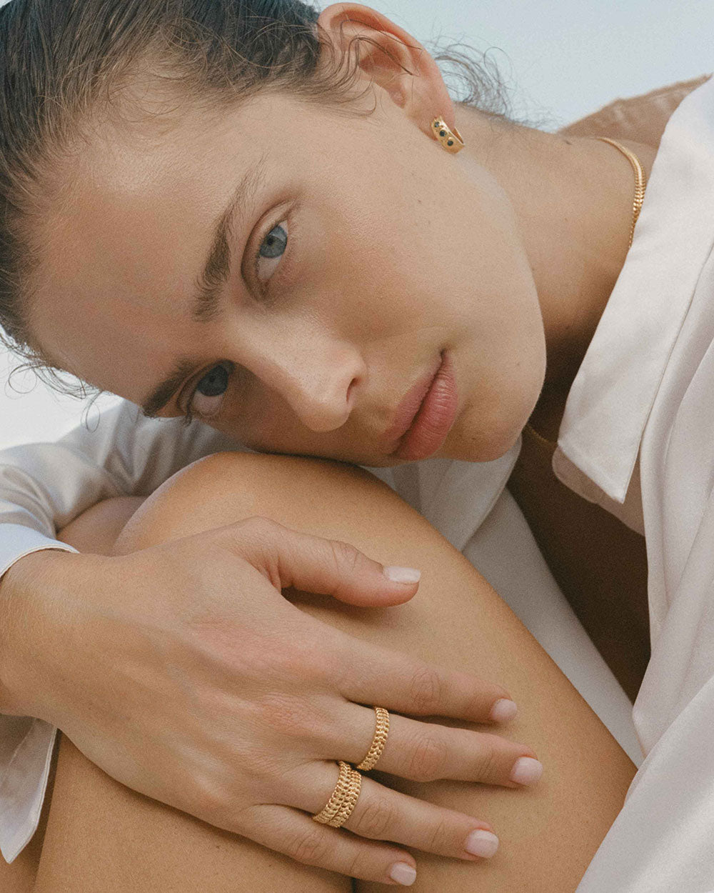 RELIC CHAIN RING (18K GOLD VERMEIL) IMAGE 6