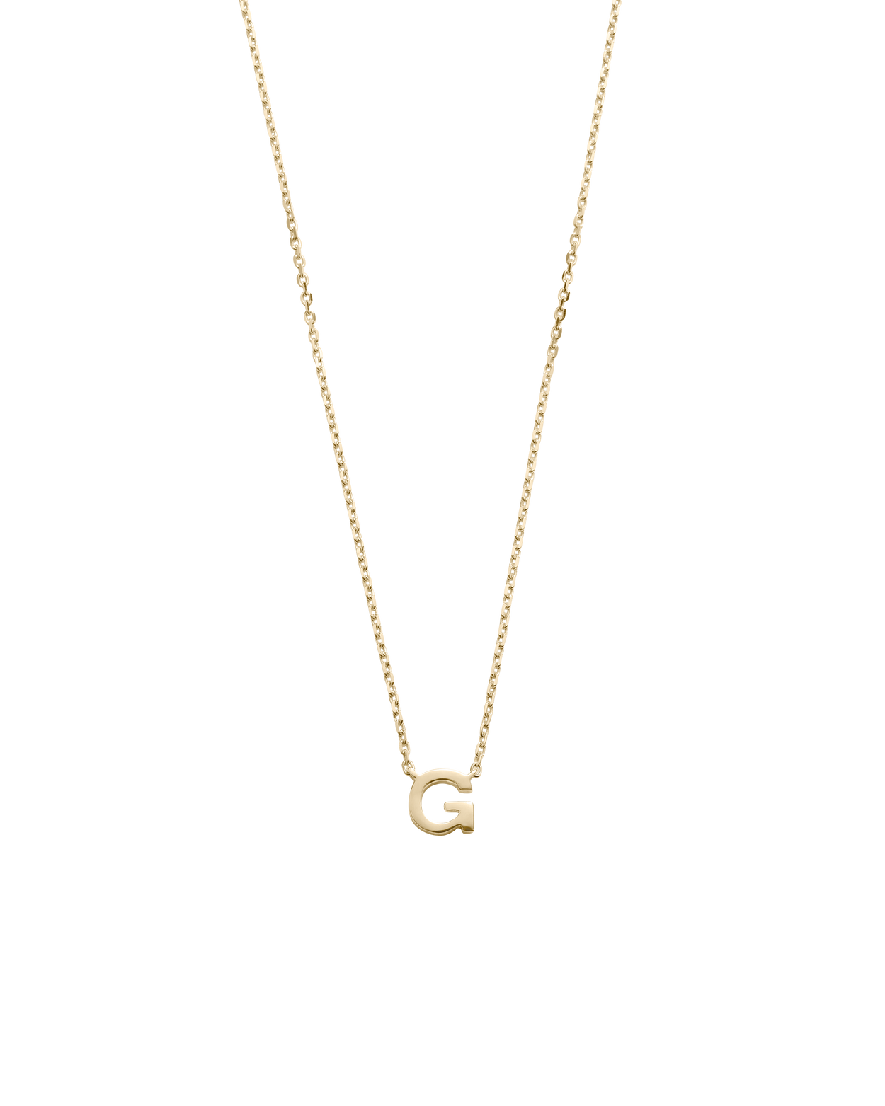 PETITE INITIAL NECKLACE (9K GOLD) IMAGE 13