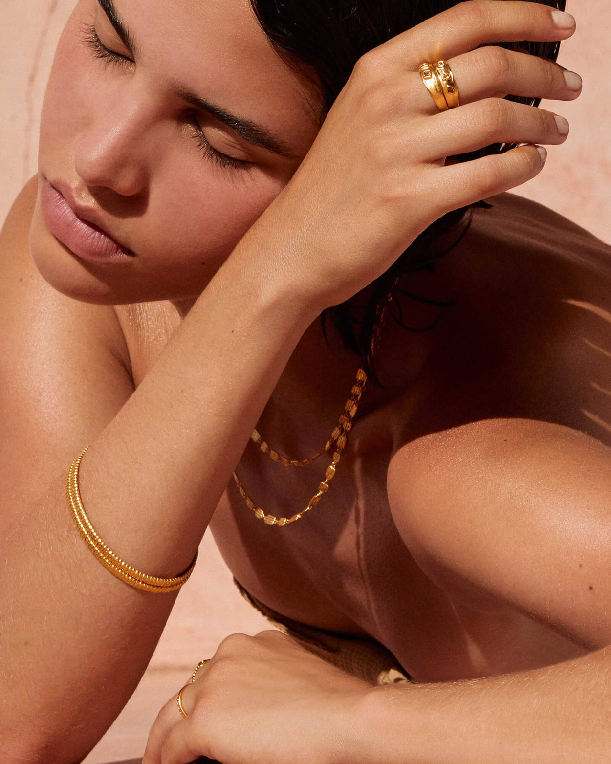 SUN DANCE RING (18K GOLD VERMEIL) IMAGE 3