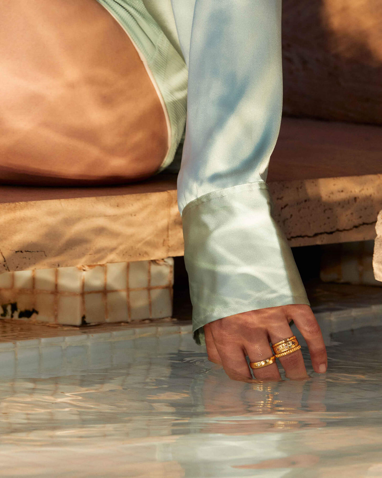 SUN DANCE RING (18K GOLD VERMEIL) IMAGE 6