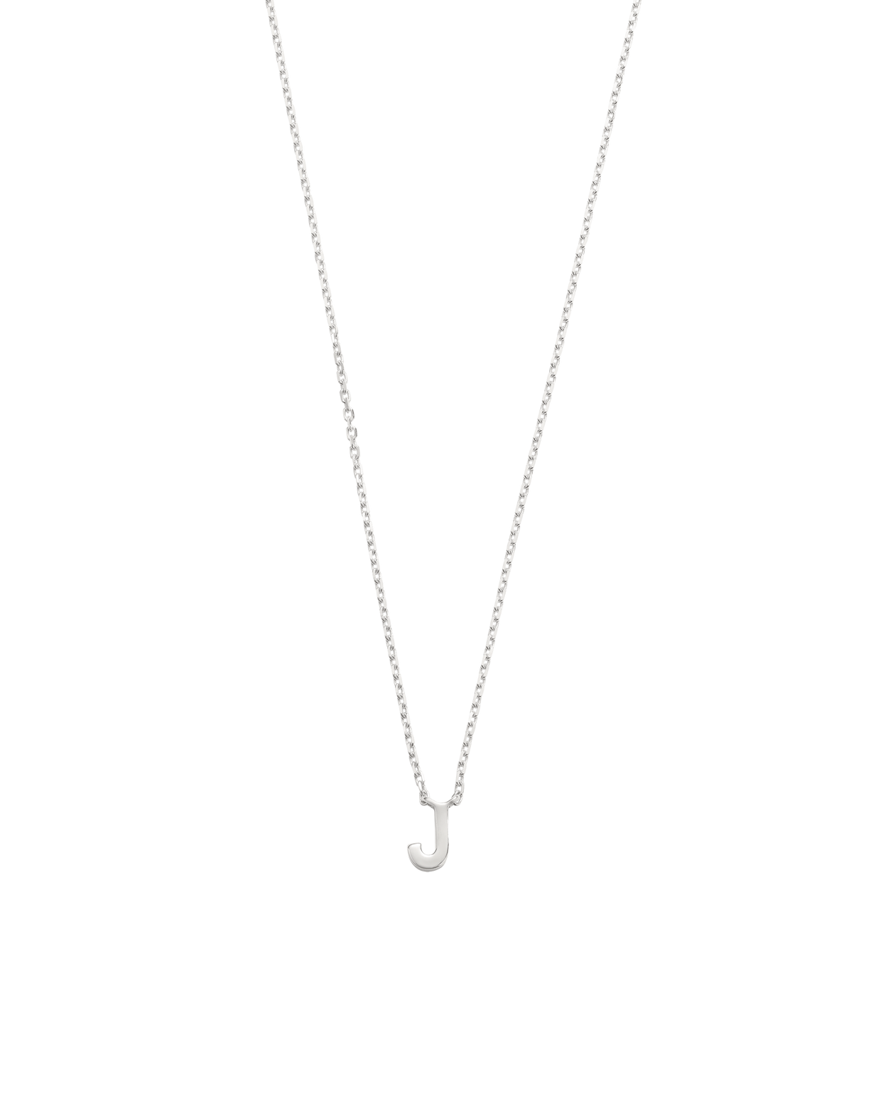 PETITE INITIAL NECKLACE (STERLING SILVER) IMAGE 15