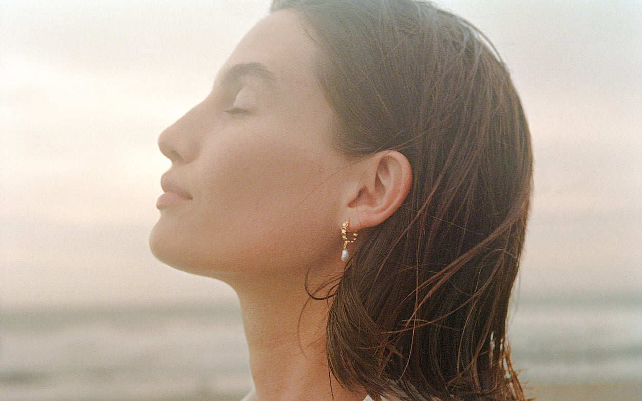 VACATION HOOPS (STERLING SILVER) IMAGE 5