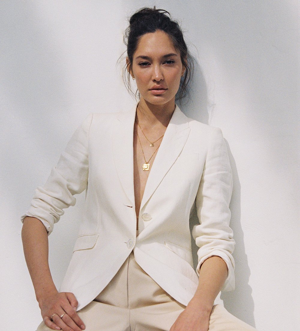 INITIAL A-Z (18K GOLD VERMEIL) IMAGE 3