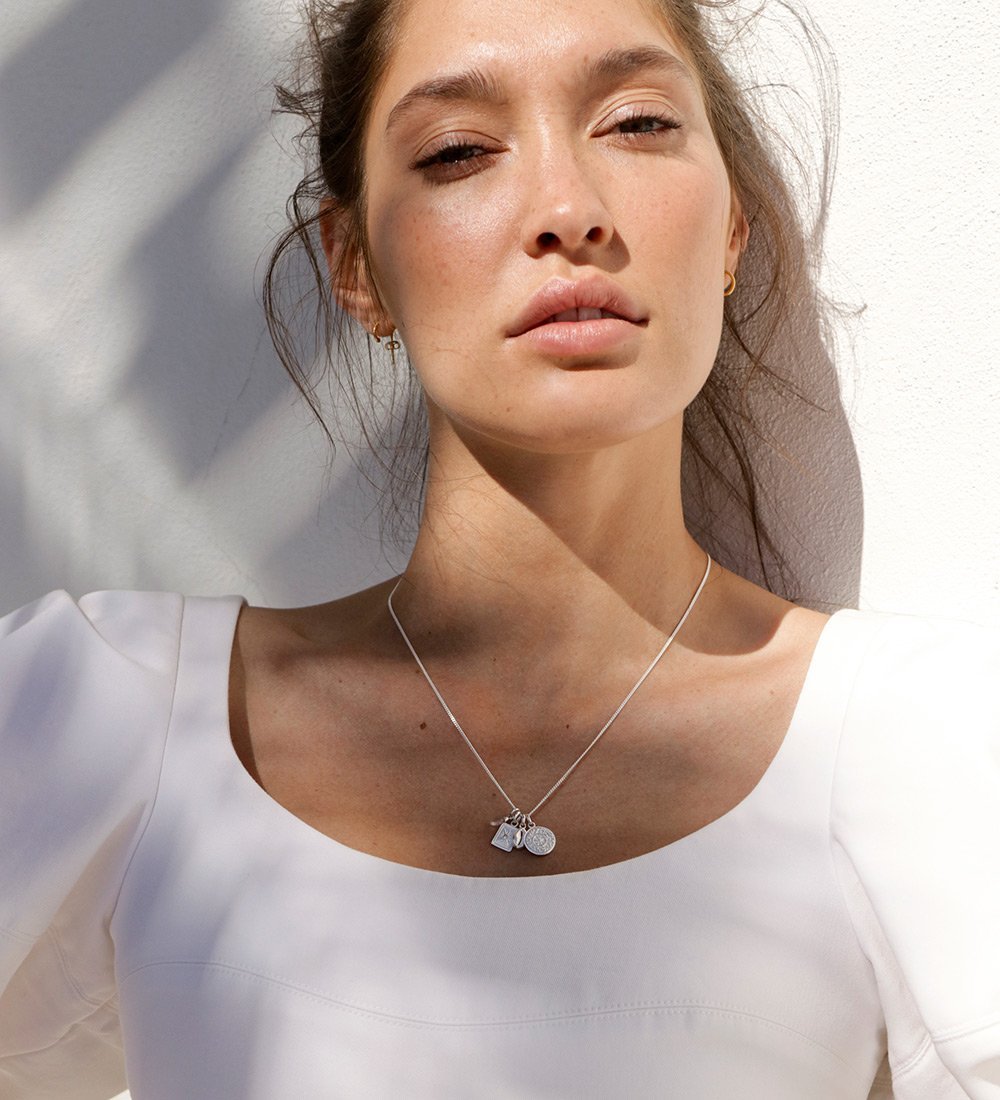 COWRIE SHELL CHARM (STERLING SILVER) IMAGE 3