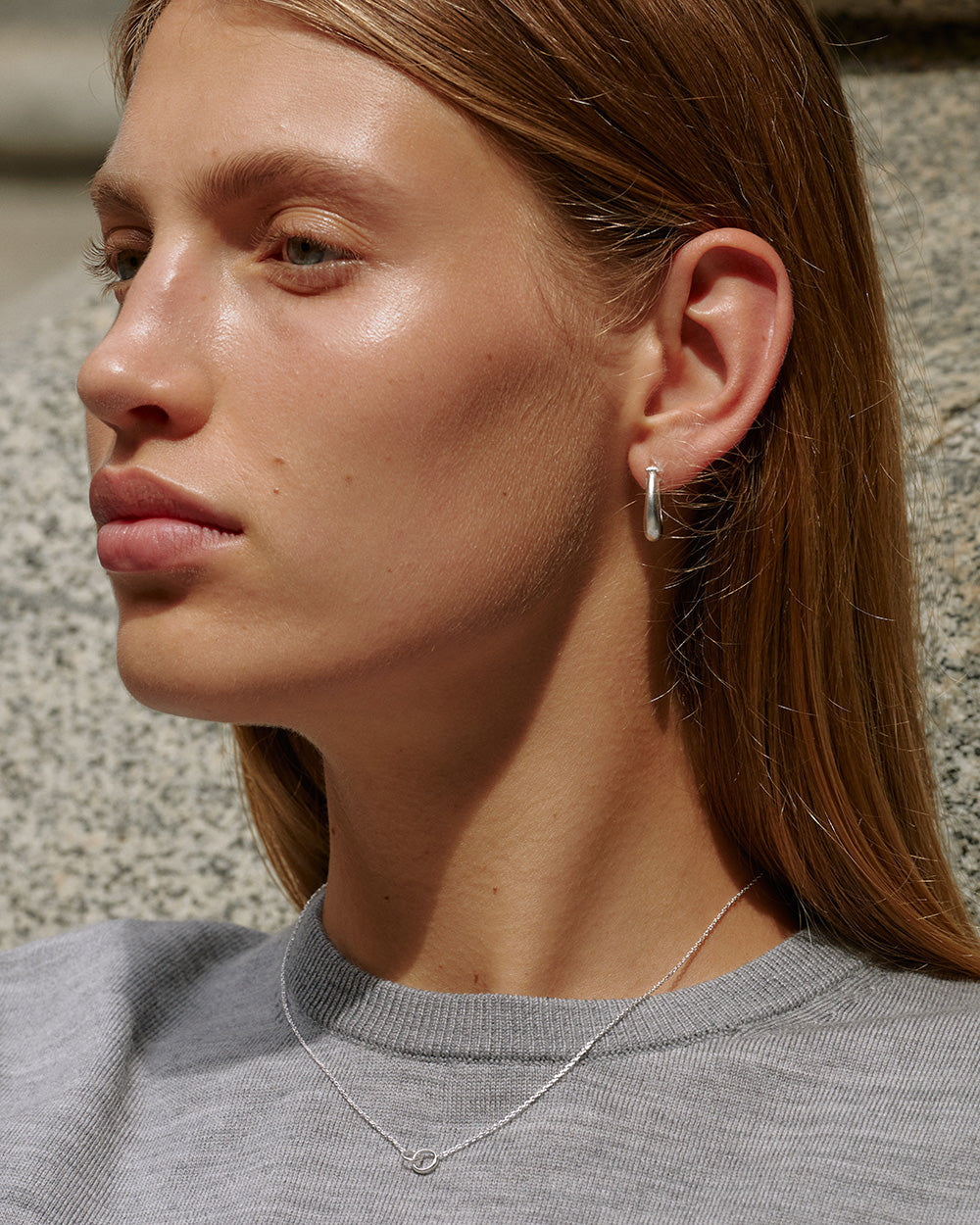 CENTRA HOOPS (STERLING SILVER) IMAGE 3