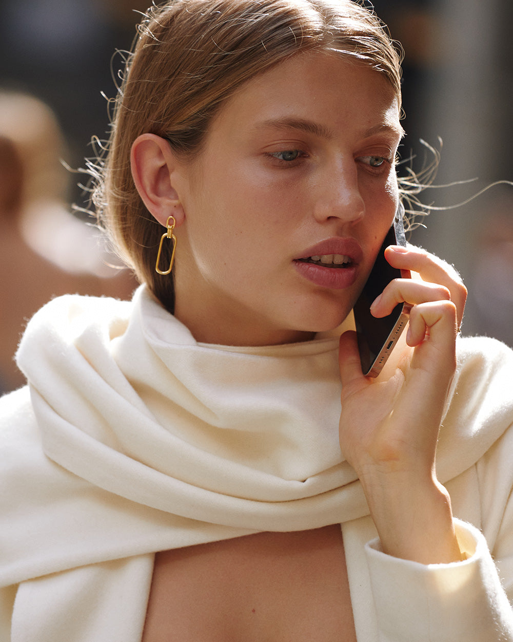 ROAM EARRINGS (18K GOLD PLATED) IMAGE 3