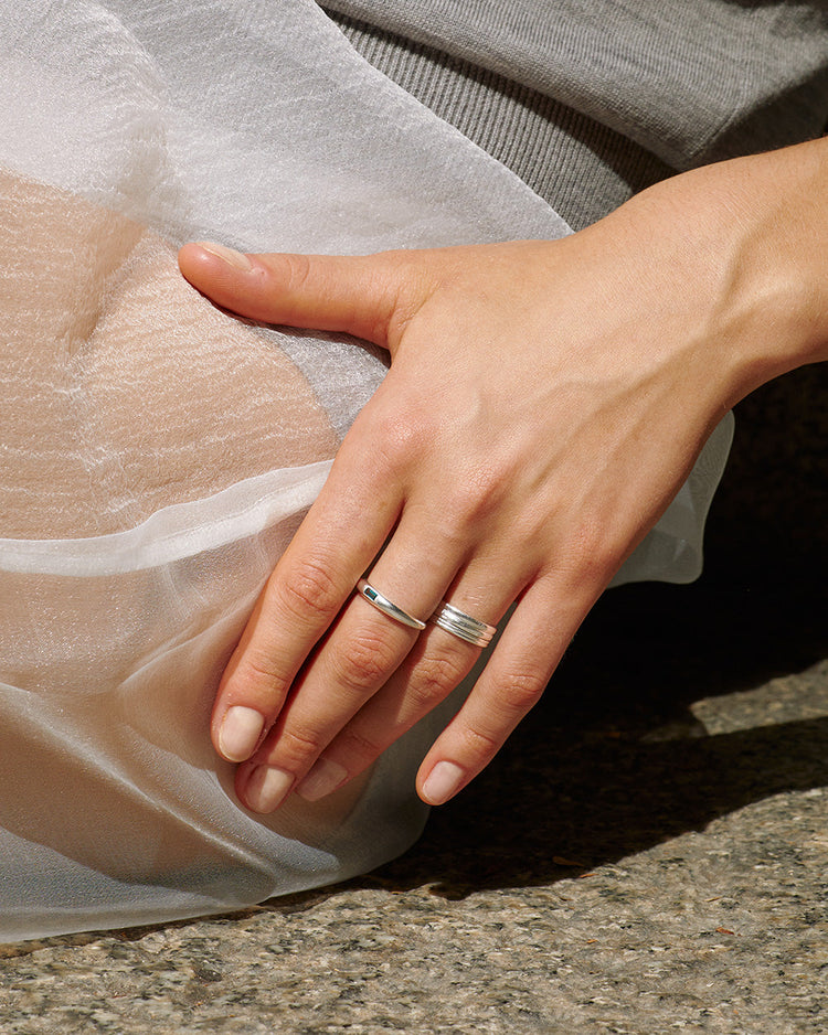 CENTRA RING (STERLING SILVER) IMAGE 2