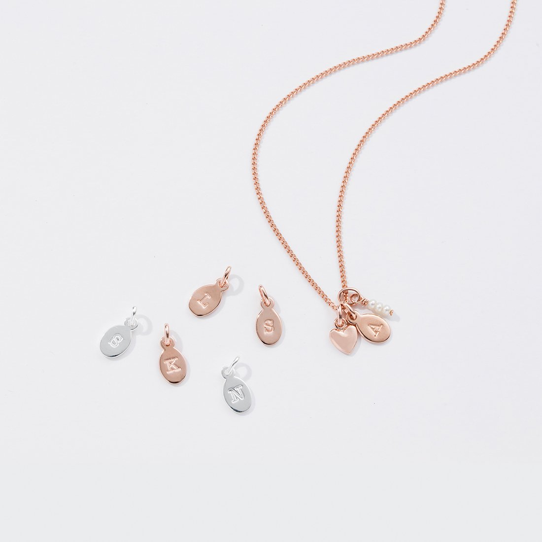 BESPOKE CURB CHAIN (18K ROSE GOLD VERMEIL) IMAGE 5