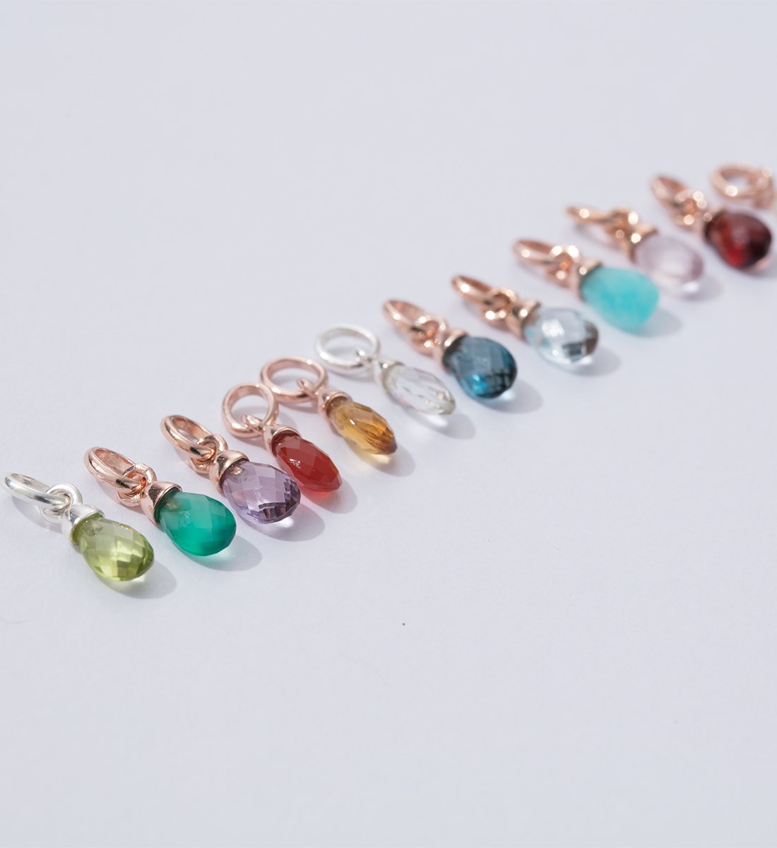 ROSE QUARTZ GEMSTONE (18K GOLD VERMEIL) IMAGE 5