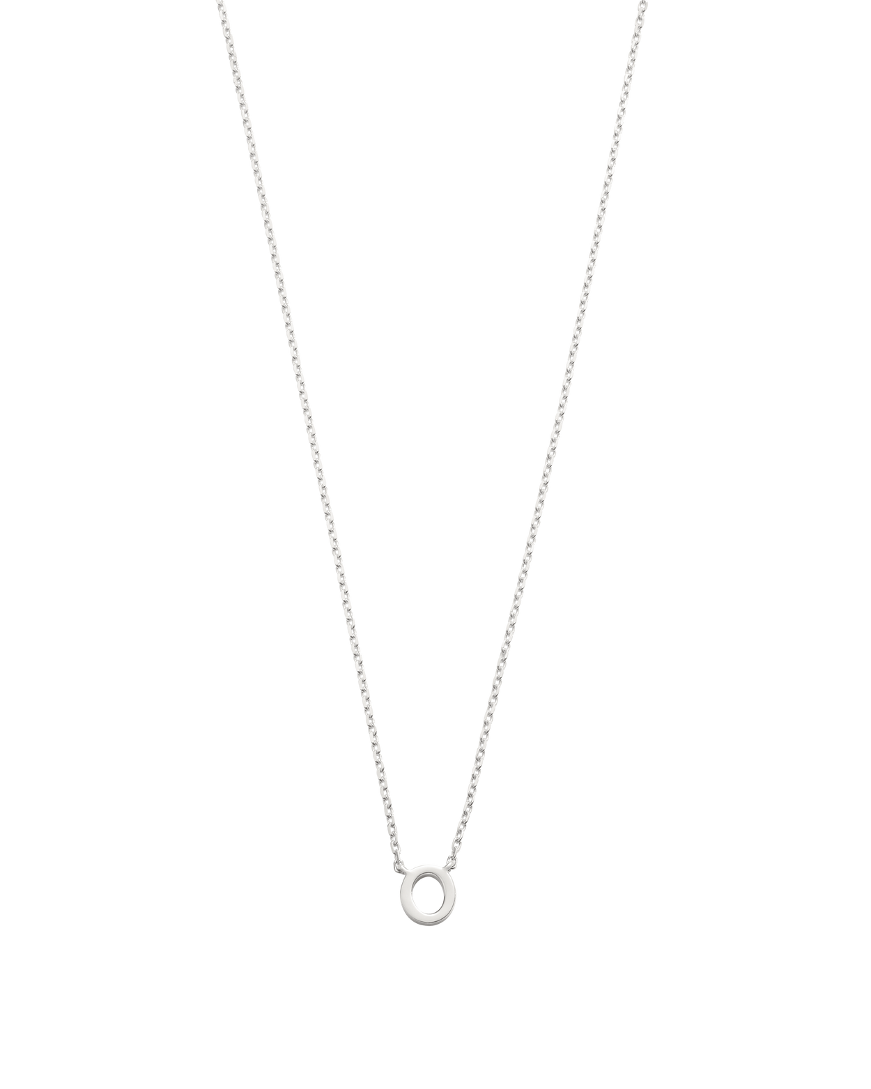 PETITE INITIAL NECKLACE (STERLING SILVER) IMAGE 20