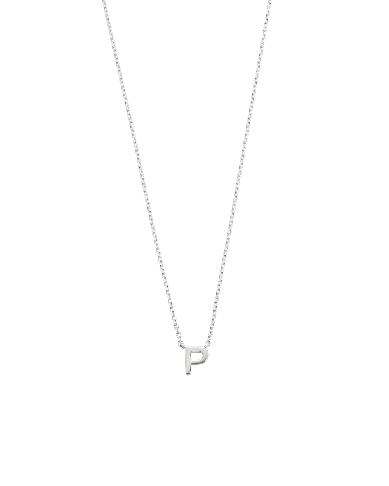 PETITE INITIAL NECKLACE (STERLING SILVER) IMAGE 21