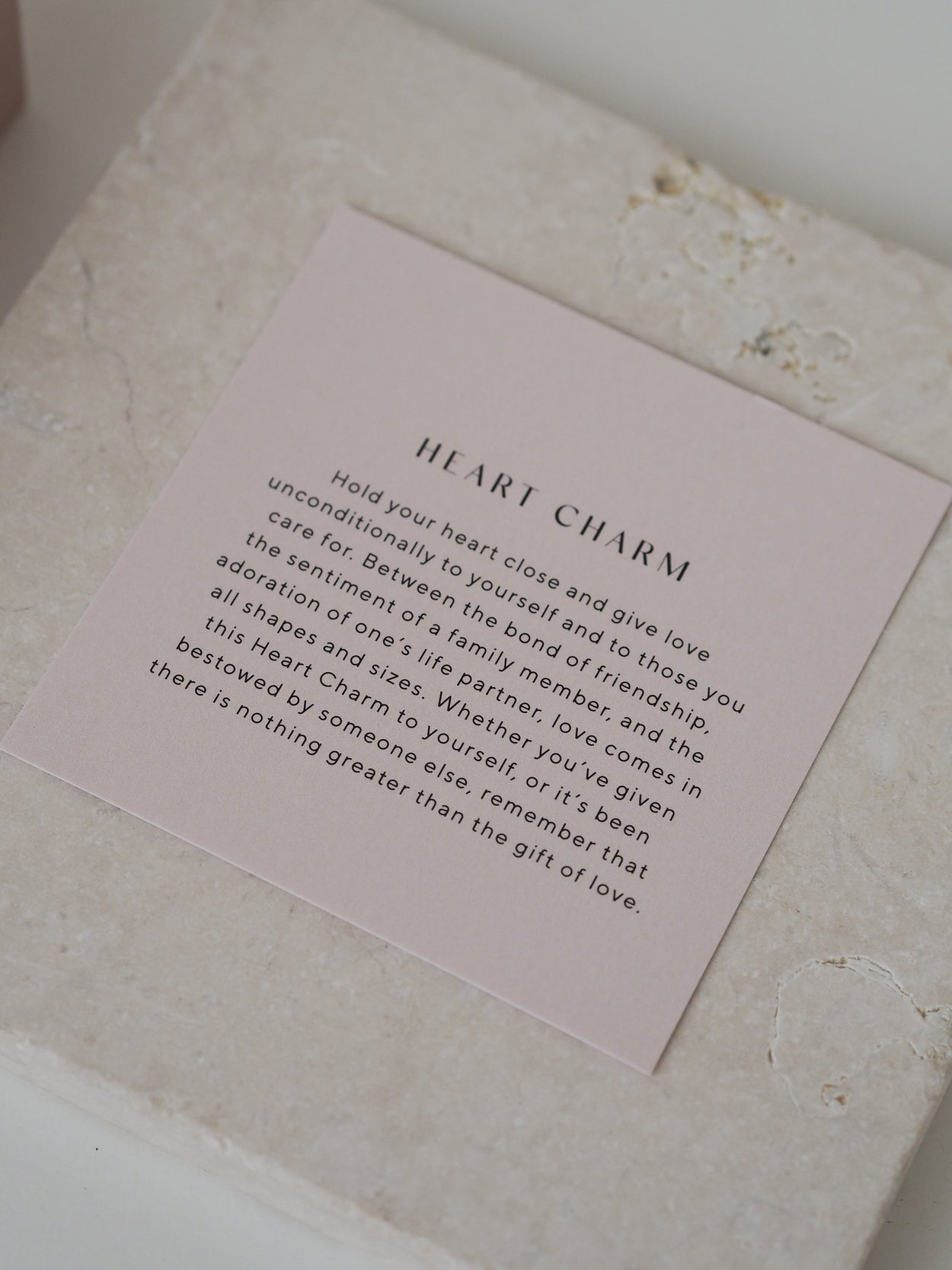 HEART CHARM (STERLING SILVER) IMAGE 4