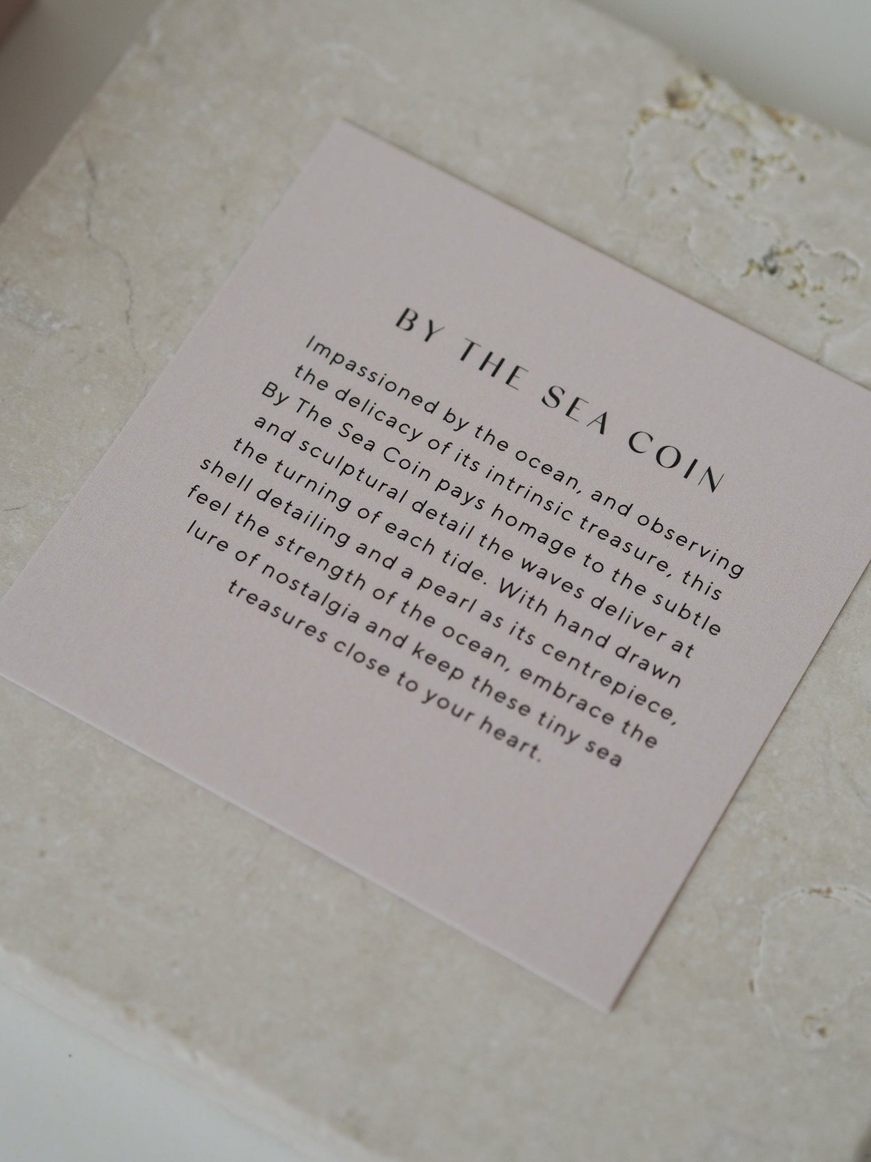 TINY BY THE SEA COIN (18K GOLD VERMEIL) IMAGE 5