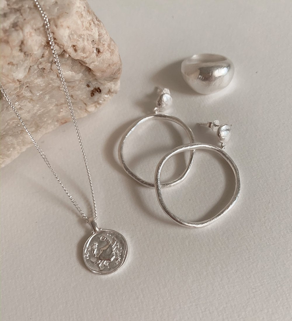 CANCER ZODIAC (STERLING SILVER) IMAGE 3