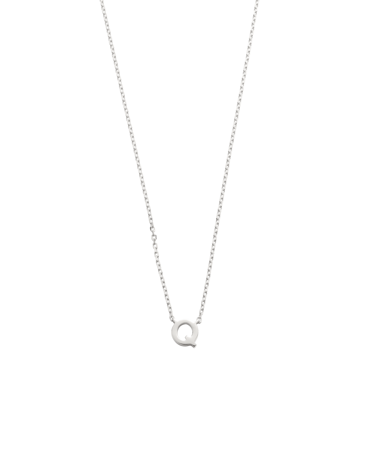 PETITE INITIAL NECKLACE (STERLING SILVER) IMAGE 22