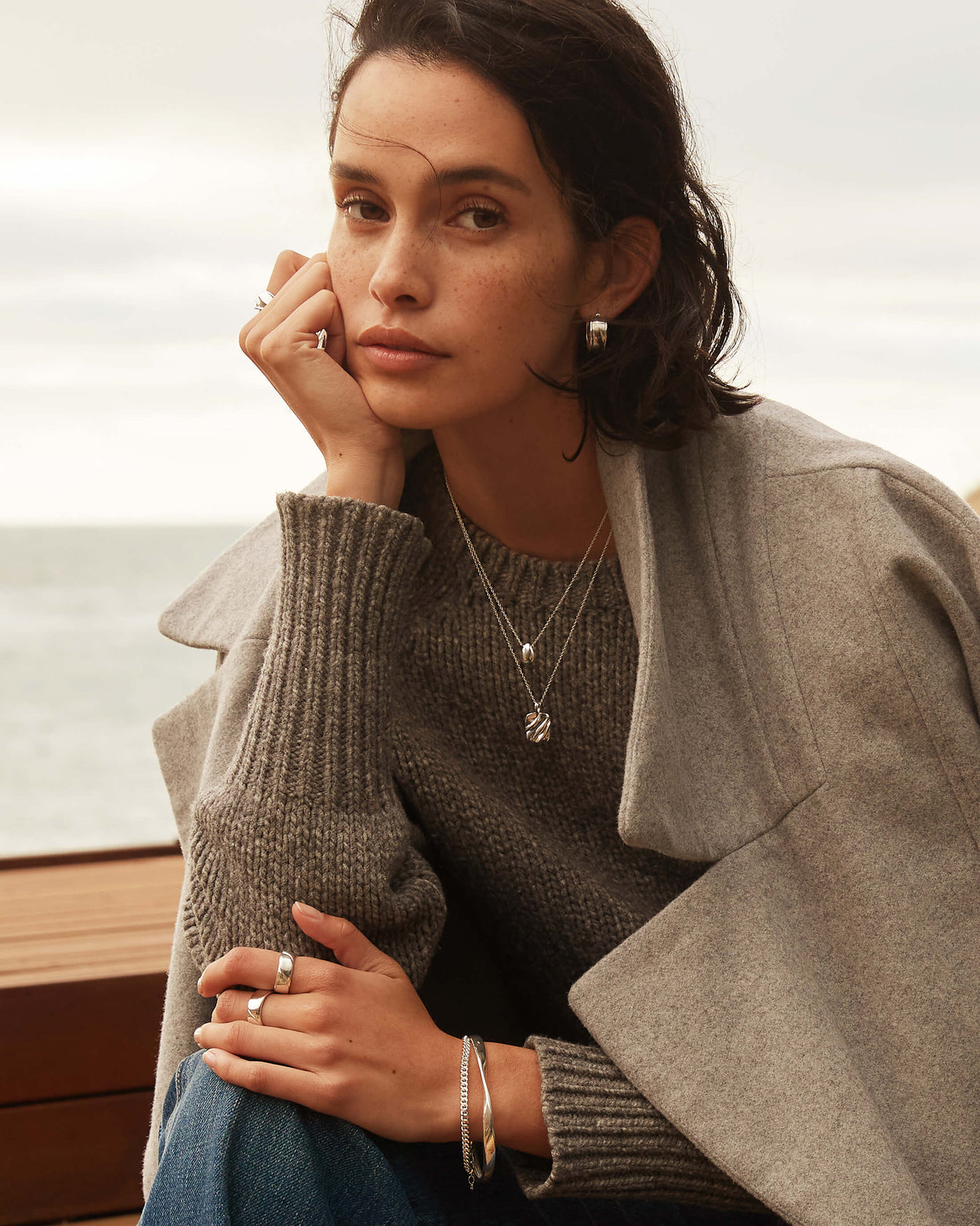 GLOW HOOPS (STERLING SILVER) IMAGE 6