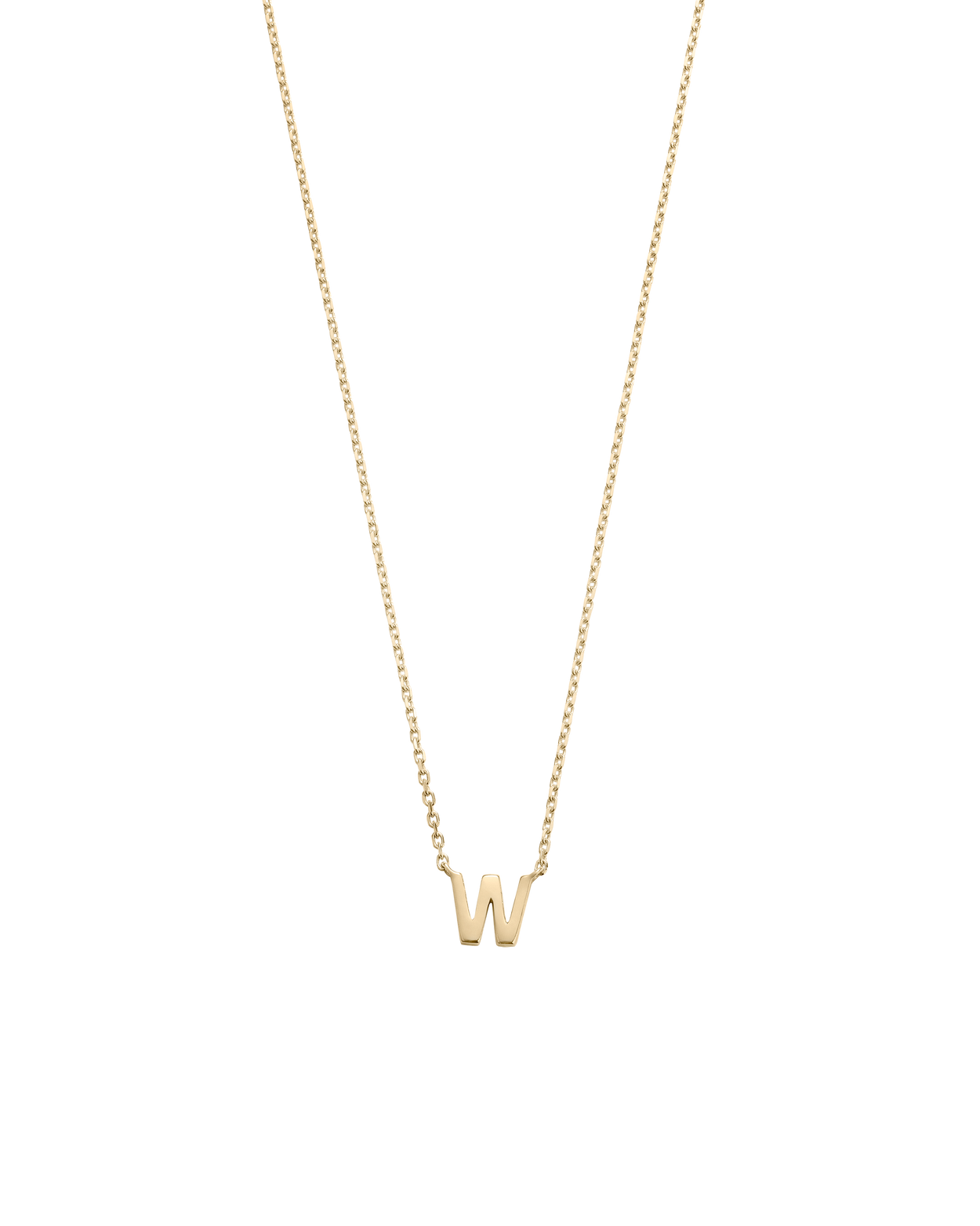 PETITE INITIAL NECKLACE (9K GOLD) IMAGE 29