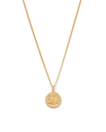 AQUARIUS PETITE ZODIAC NECKLACE (18K GOLD VERMEIL) IMAGE 1