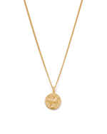 ARIES PETITE ZODIAC NECKLACE (18K GOLD VERMEIL) IMAGE 1