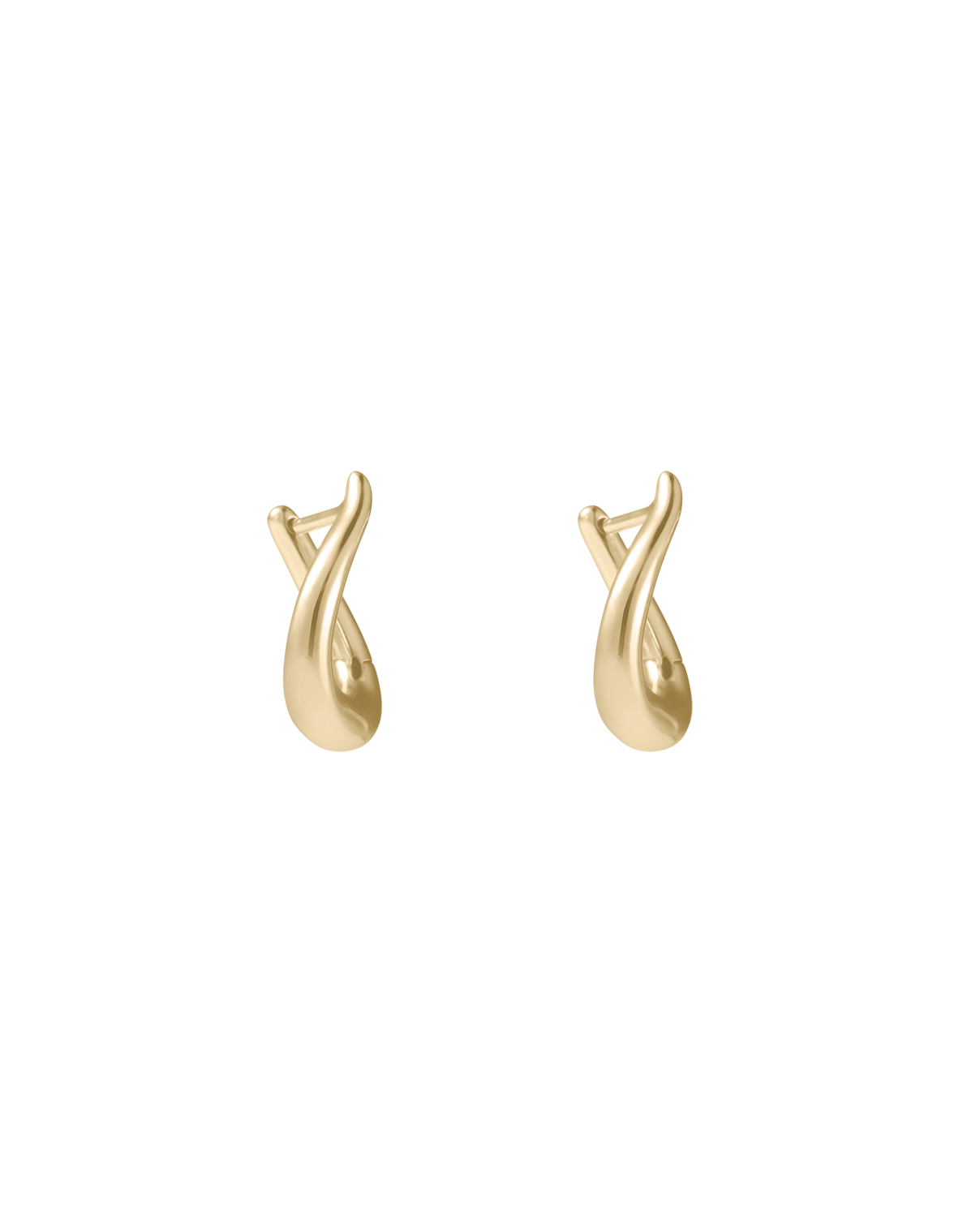 ARISE HOOPS (18K GOLD PLATED) IMAGE 1