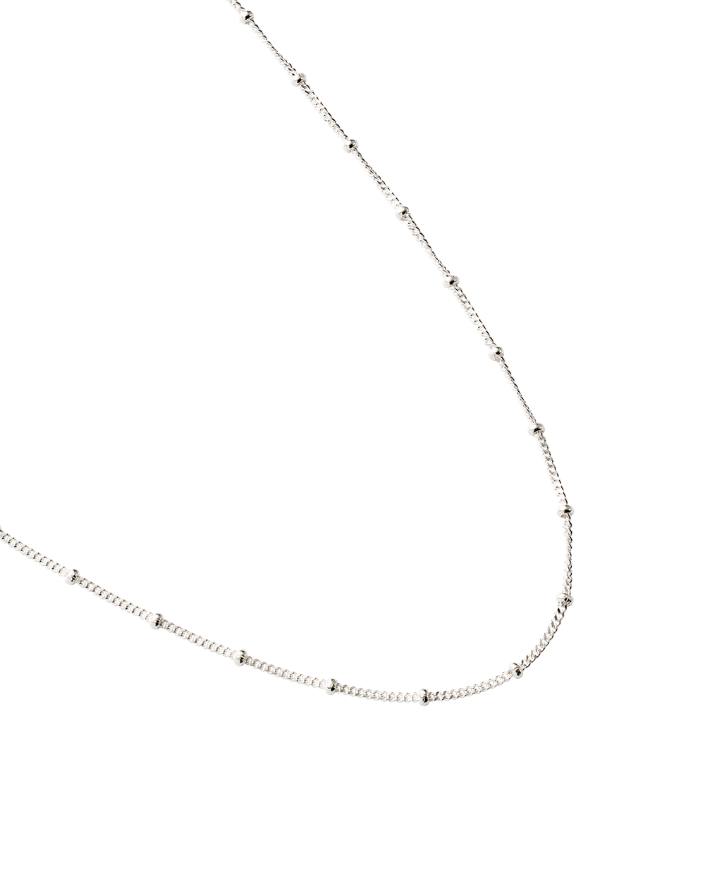 BESPOKE BALL CHAIN (STERLING SILVER) - IMAGE 4