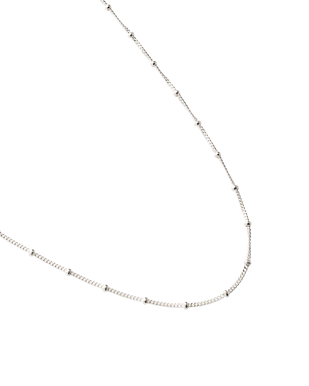 BESPOKE BALL CHAIN (STERLING SILVER) IMAGE 4